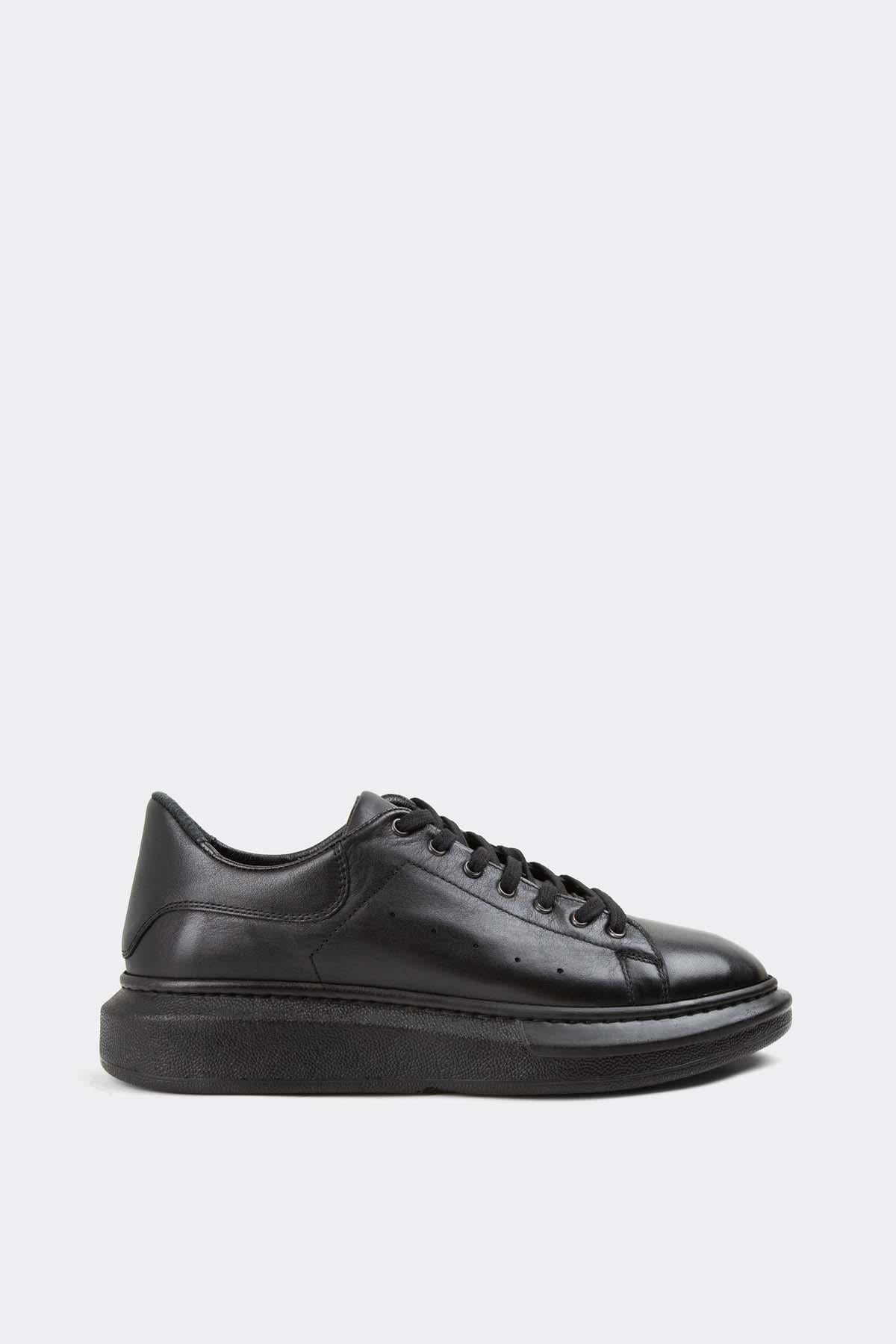 Erkek Sneaker Hakiki Deri Ayakkabı 002Y23E4071