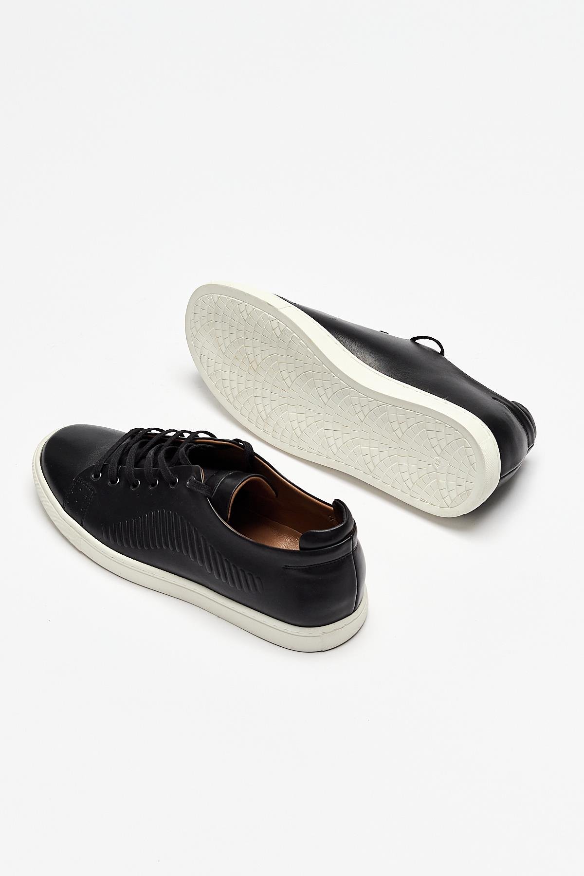 Erkek Sneaker Hakiki Deri Ayakkabı 002Y20E4017