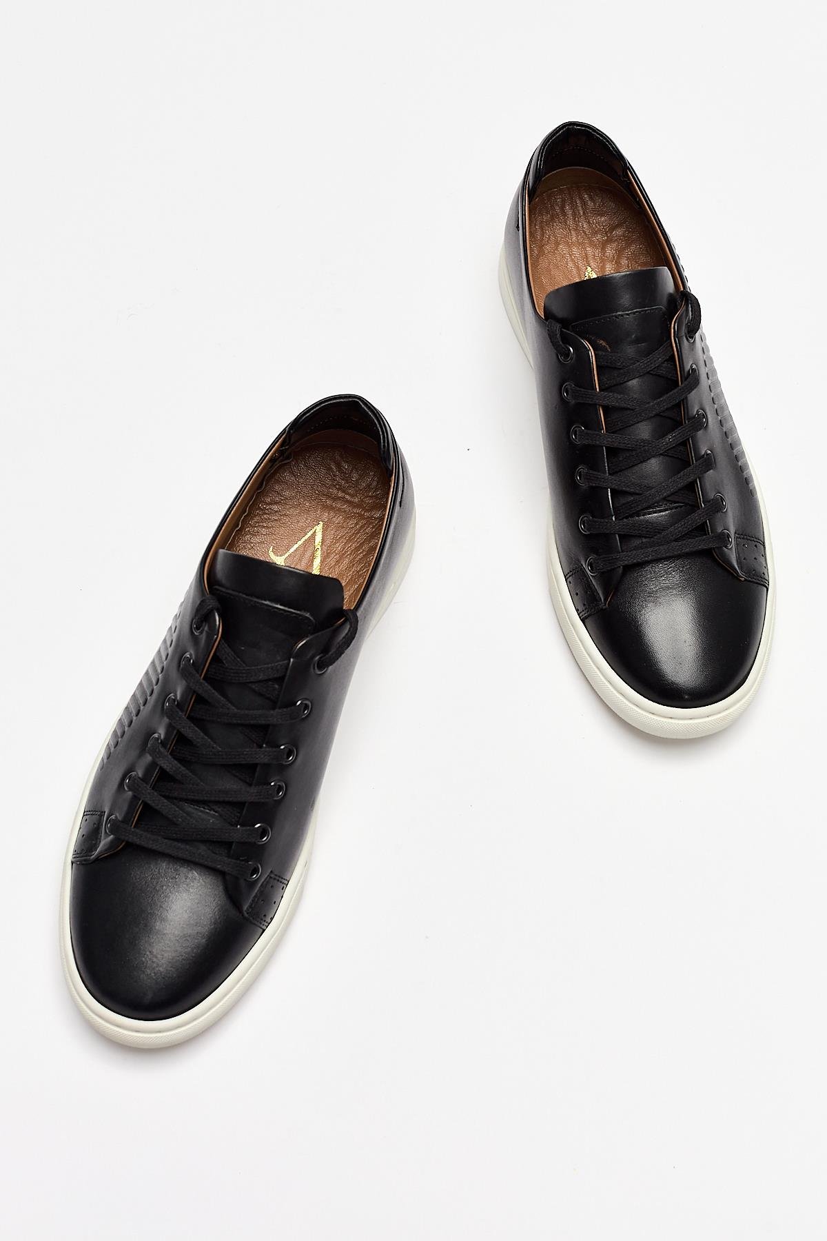 Erkek Sneaker Hakiki Deri Ayakkabı 002Y20E4017