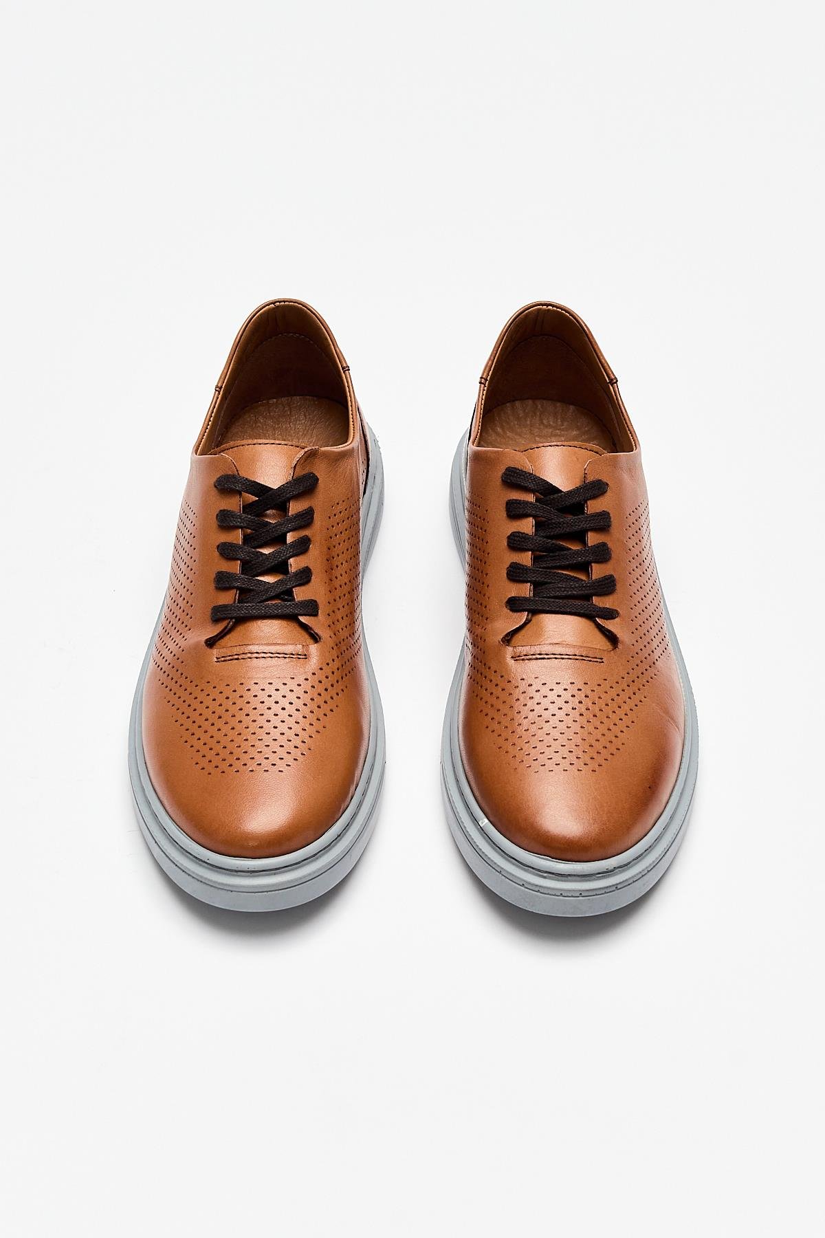 Erkek Sneaker Hakiki Deri Ayakkabı 002Y22E4047