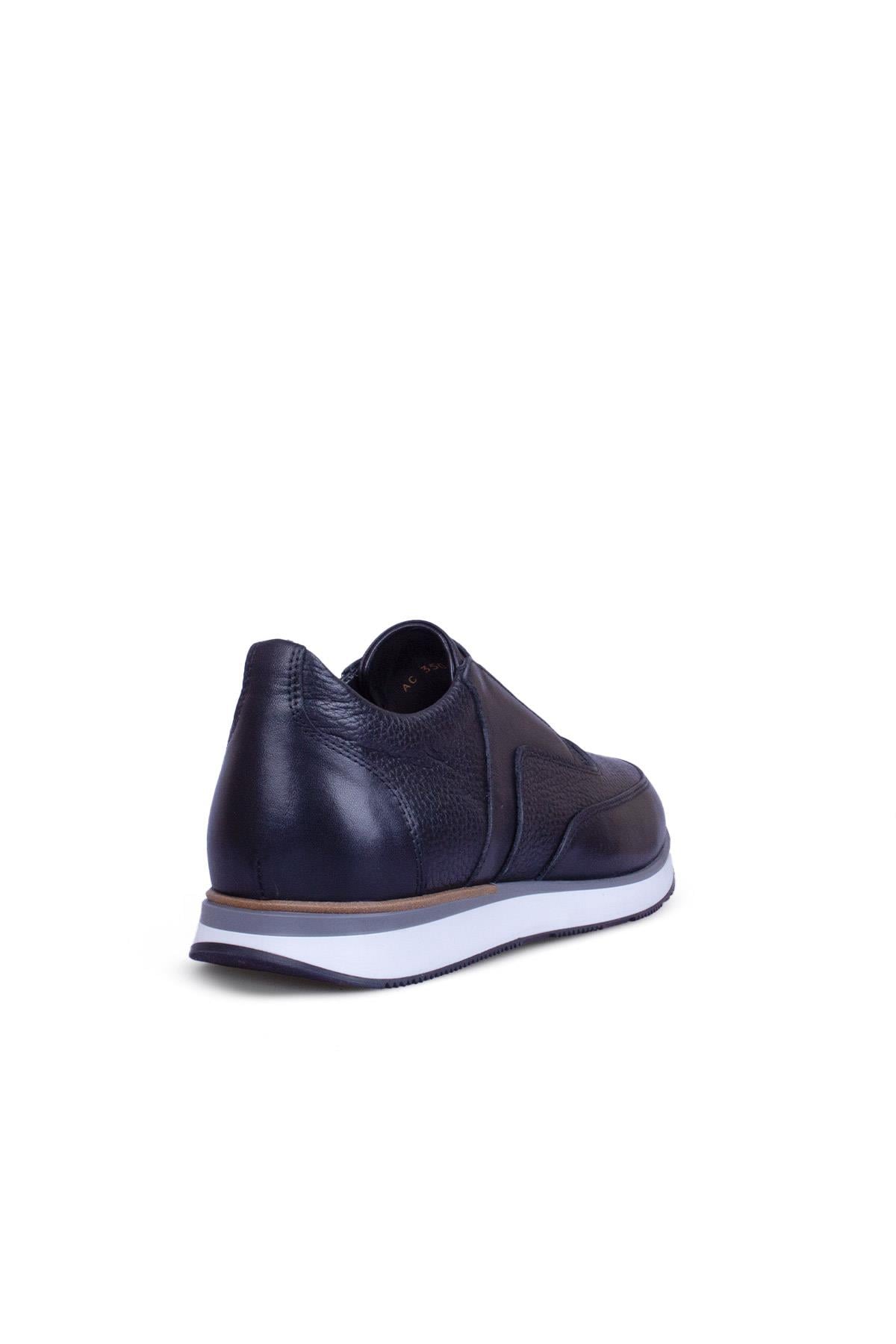 Erkek Sneaker Hakiki Deri Ayakkabı 002Y25E4077