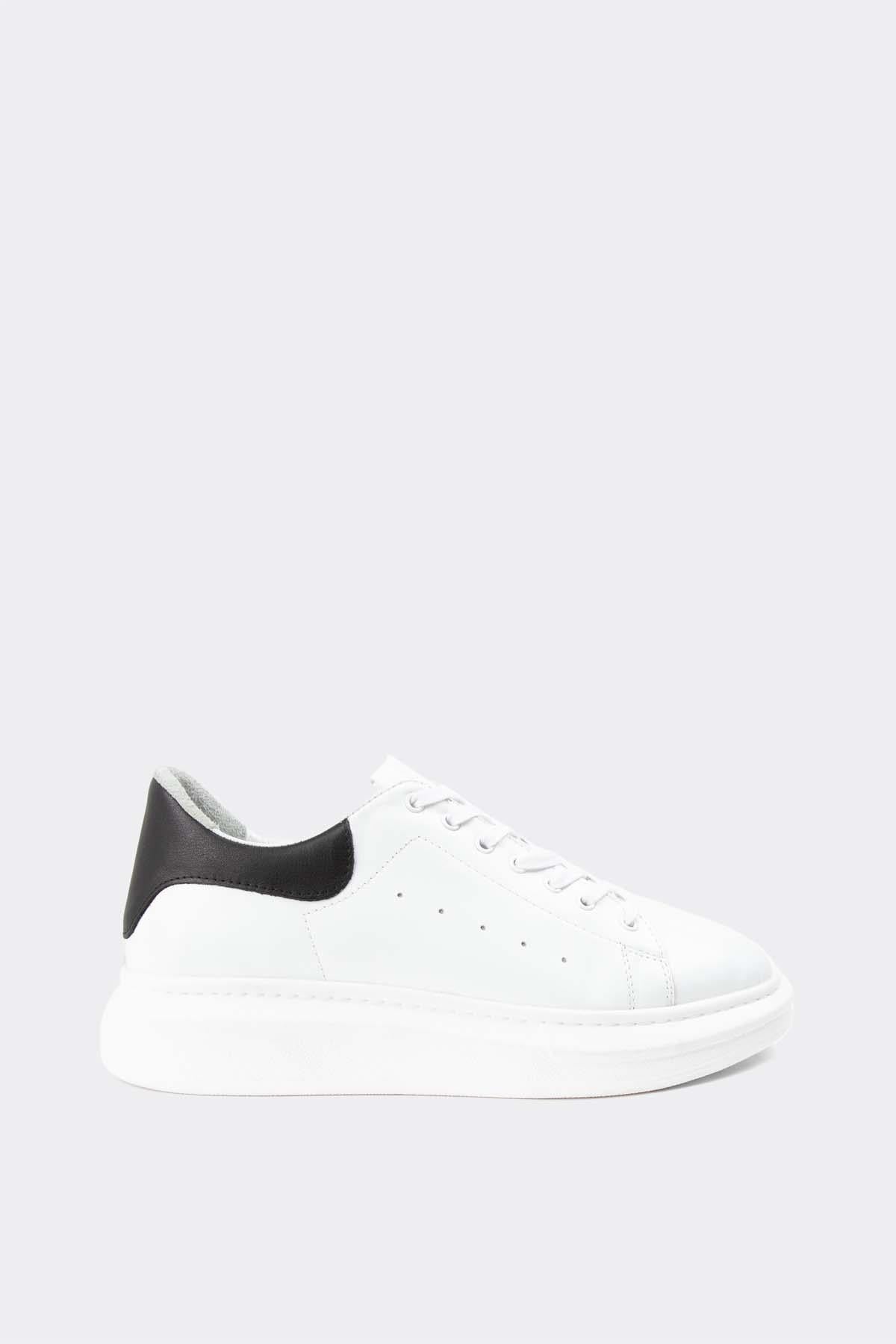 Erkek Sneaker Hakiki Deri Ayakkabı 002Y23E4071