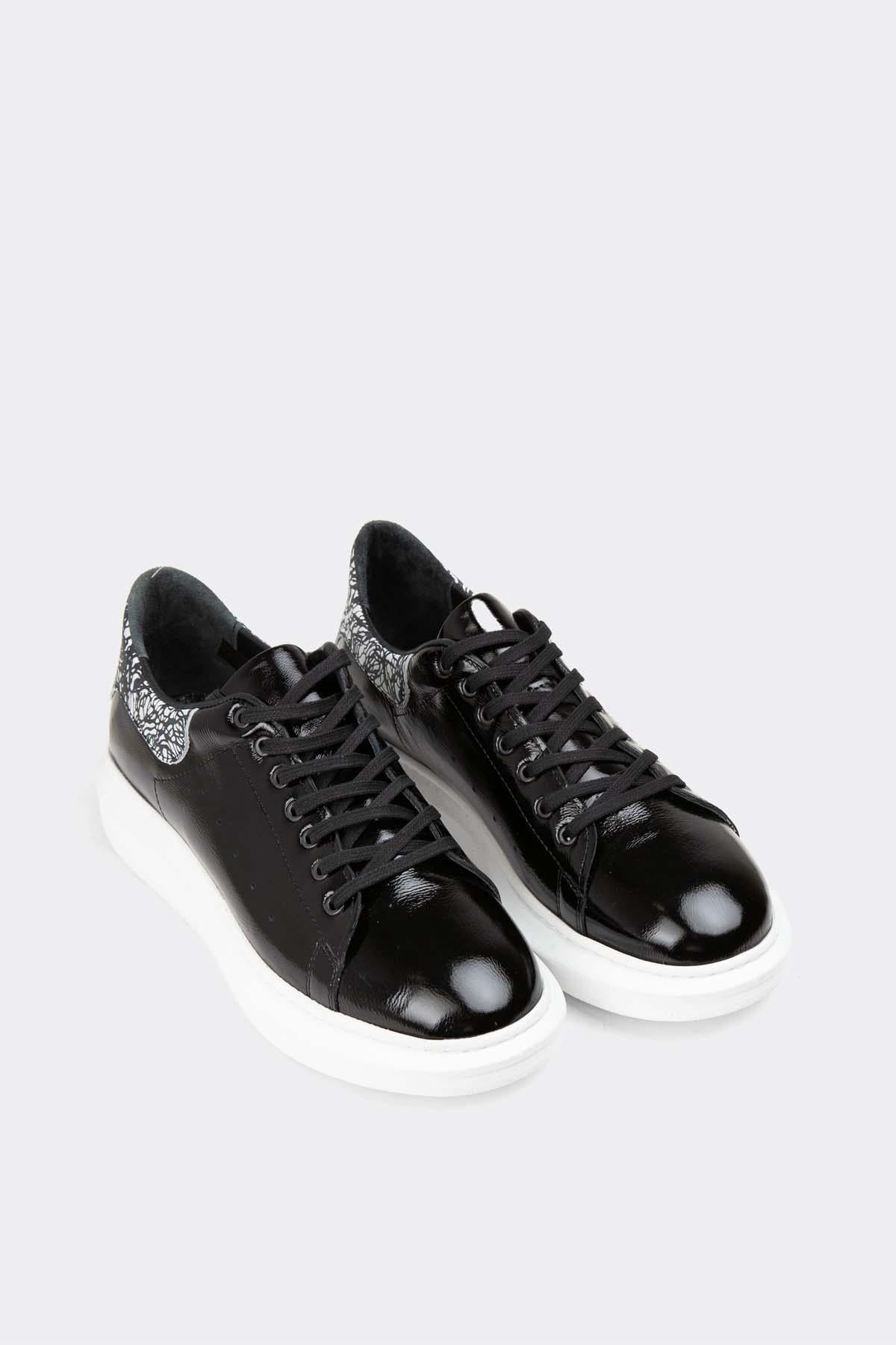 Erkek Sneaker Hakiki Deri Ayakkabı 002Y23E4071