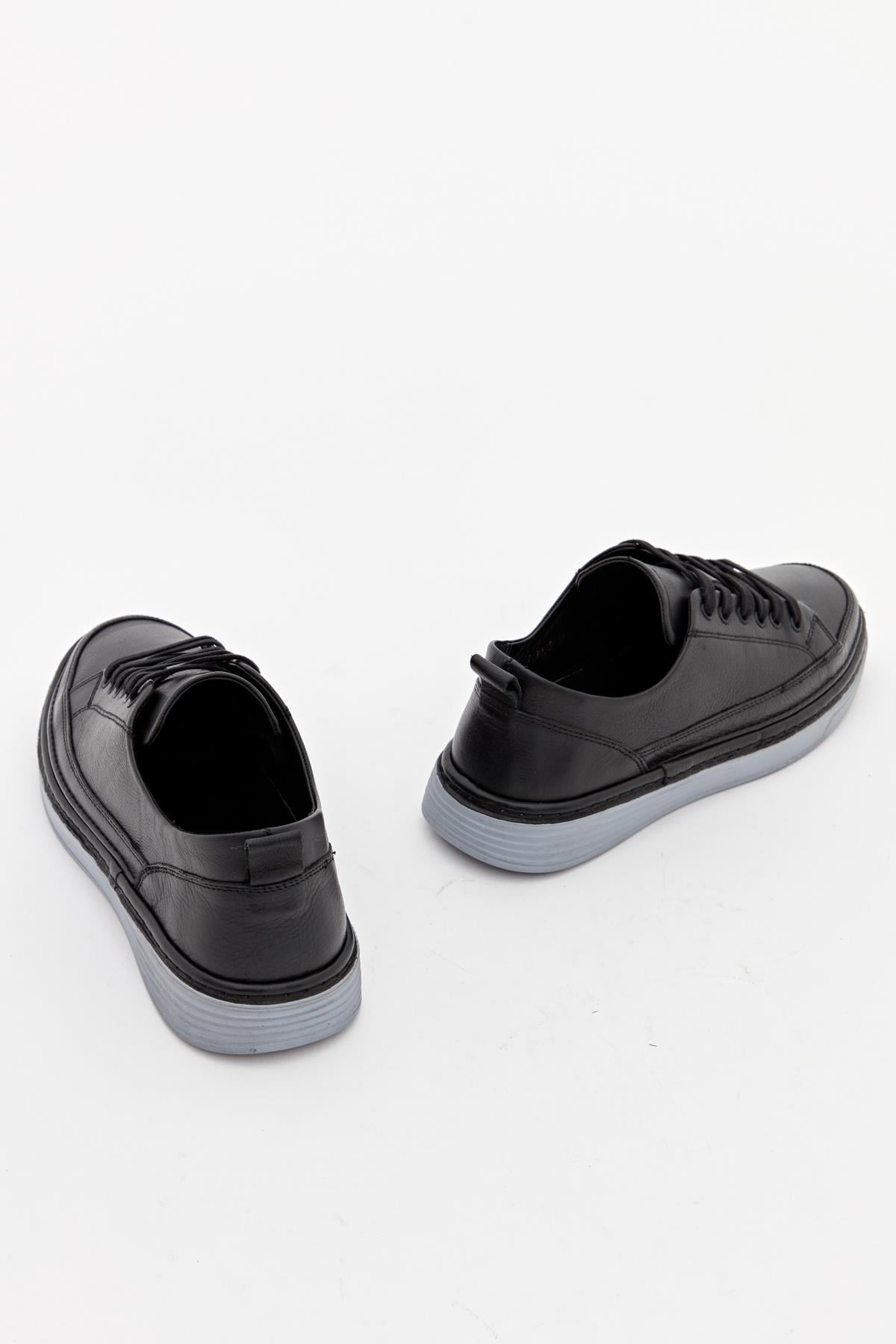 Erkek Sneaker Hakiki Deri Ayakkabı 002Y22E4042