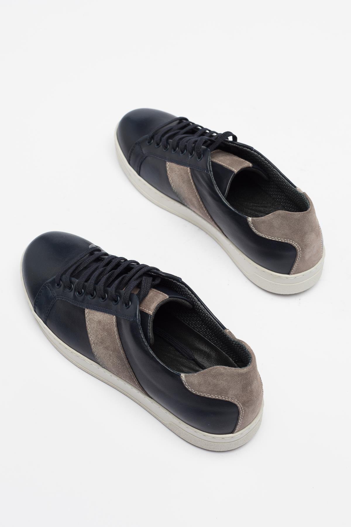 Erkek Sneaker Hakiki Deri Ayakkabı 002Y22E4043