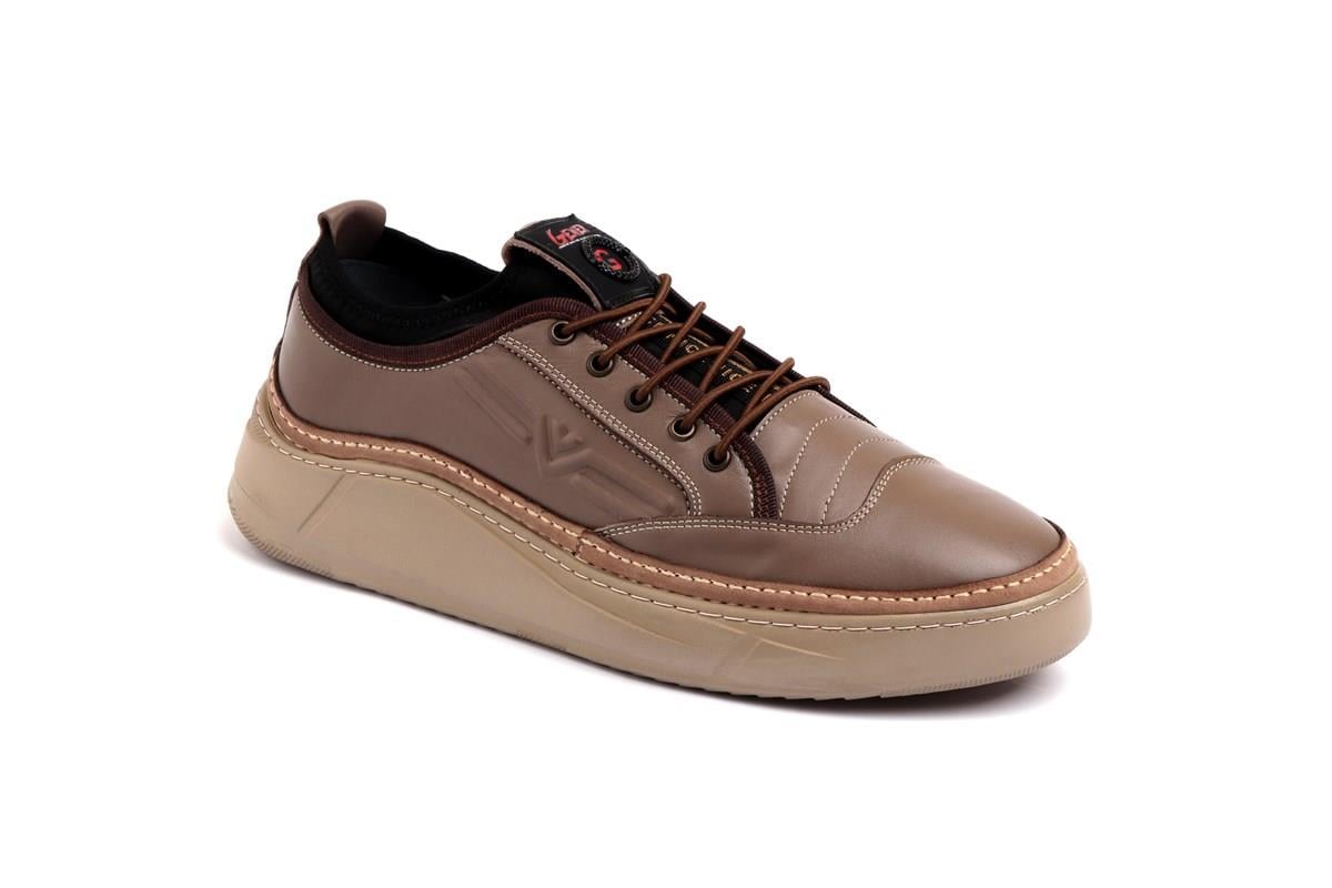 Erkek Sneaker Hakiki Deri Ayakkabı 003Y23E4501