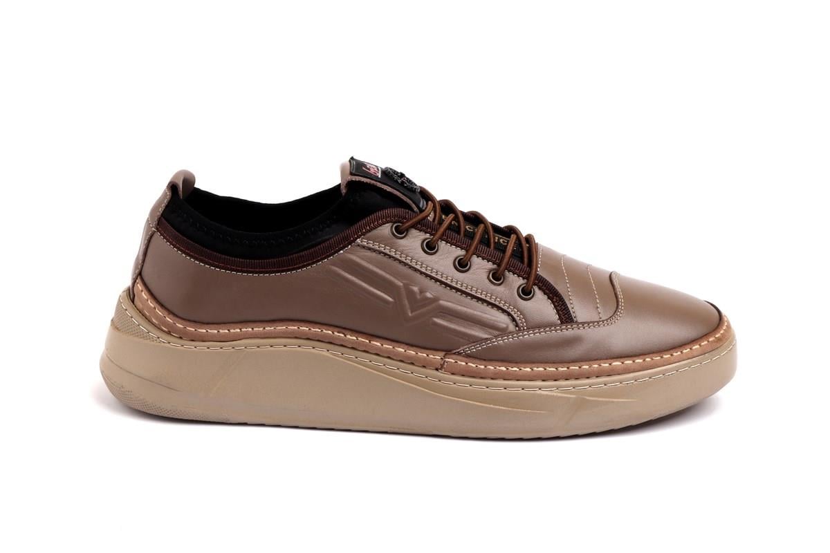 Erkek Sneaker Hakiki Deri Ayakkabı 003Y23E4501