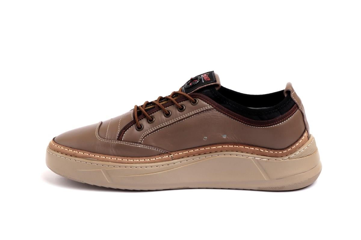 Erkek Sneaker Hakiki Deri Ayakkabı 003Y23E4501