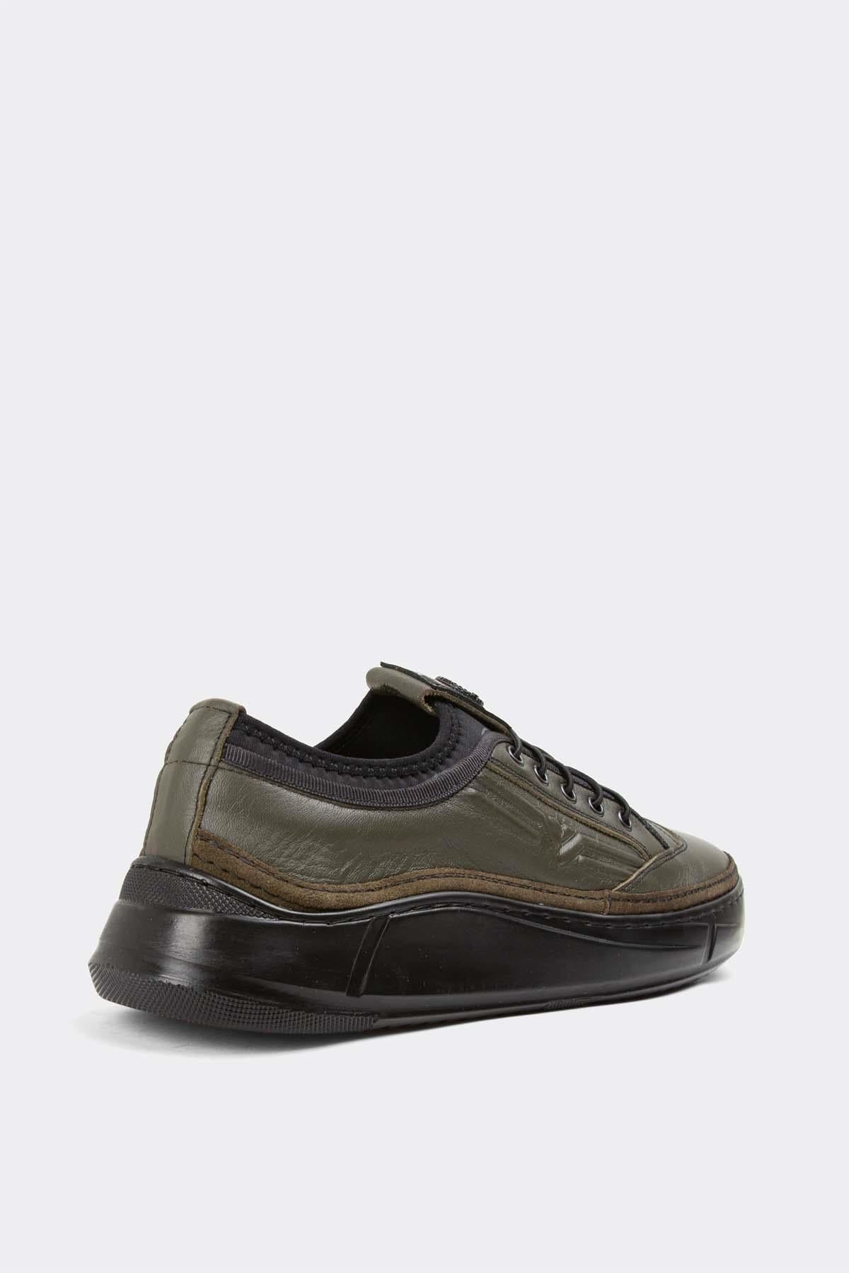 Erkek Sneaker Hakiki Deri Ayakkabı 003Y23E4501