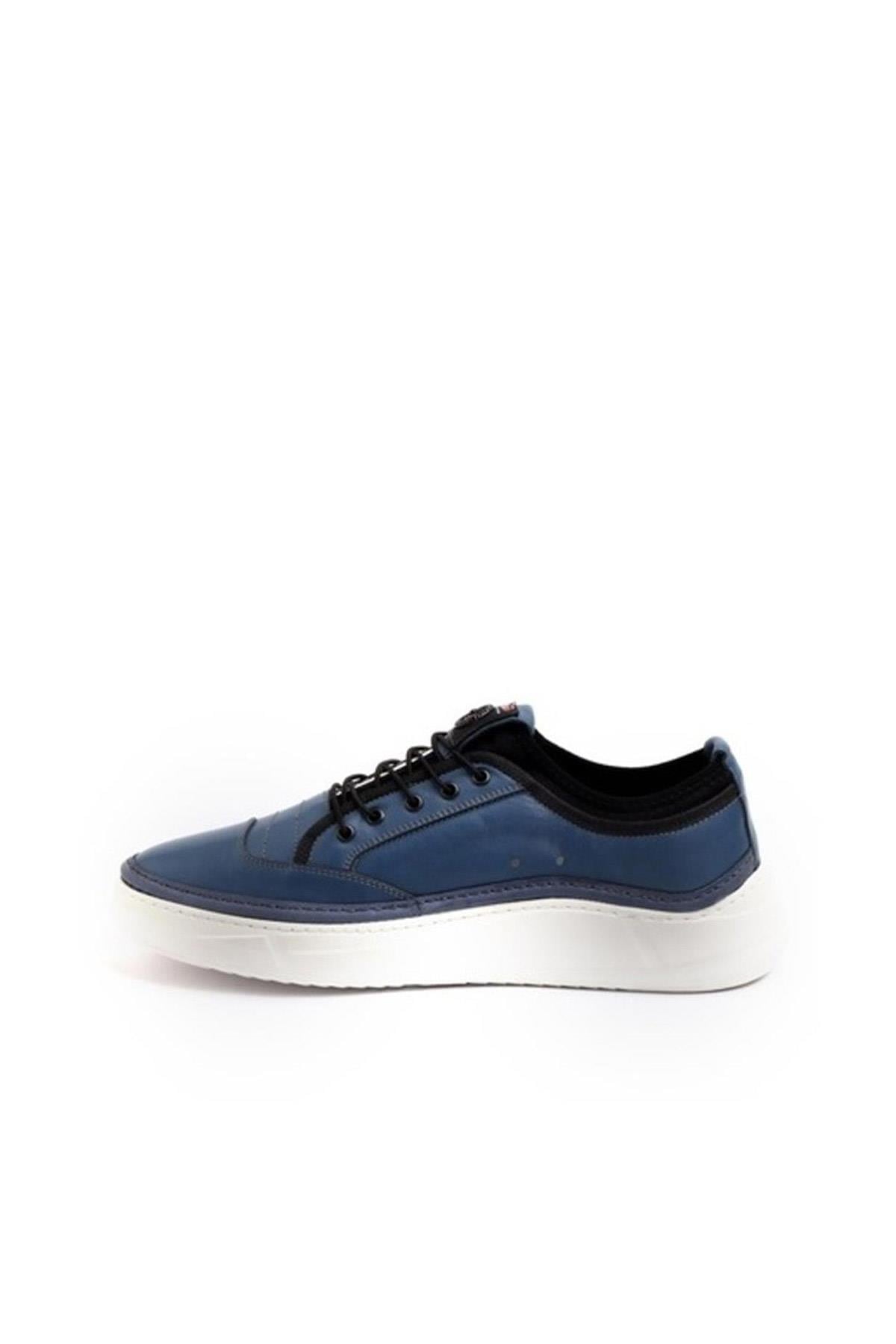 Erkek Sneaker Hakiki Deri Ayakkabı 003Y23E4501