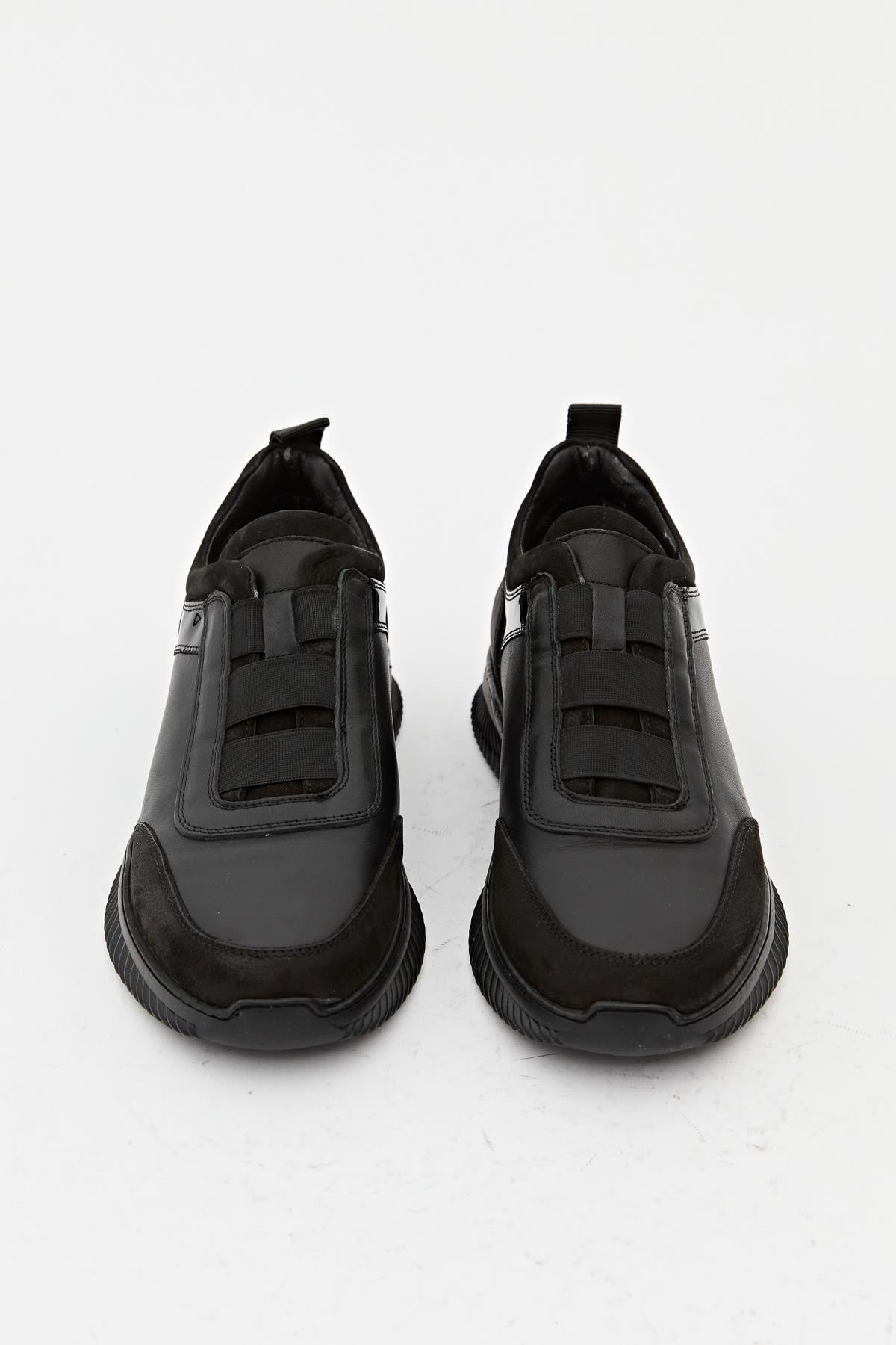 Erkek Sneaker Hakiki Deri Ayakkabı 075Y22E40622