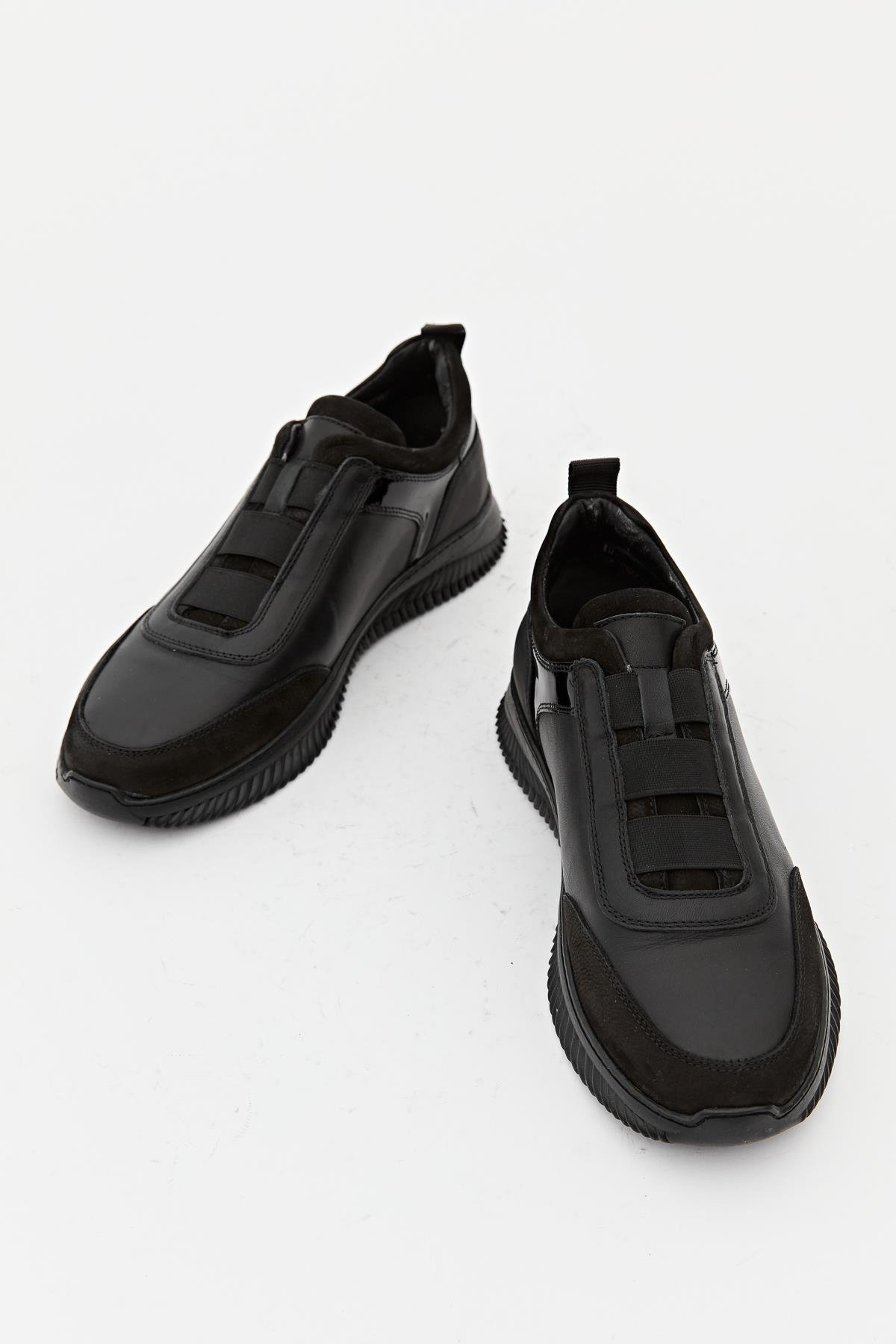 Erkek Sneaker Hakiki Deri Ayakkabı 075Y22E40622