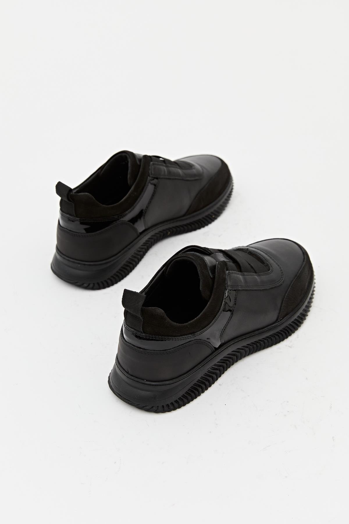 Erkek Sneaker Hakiki Deri Ayakkabı 075Y22E40622