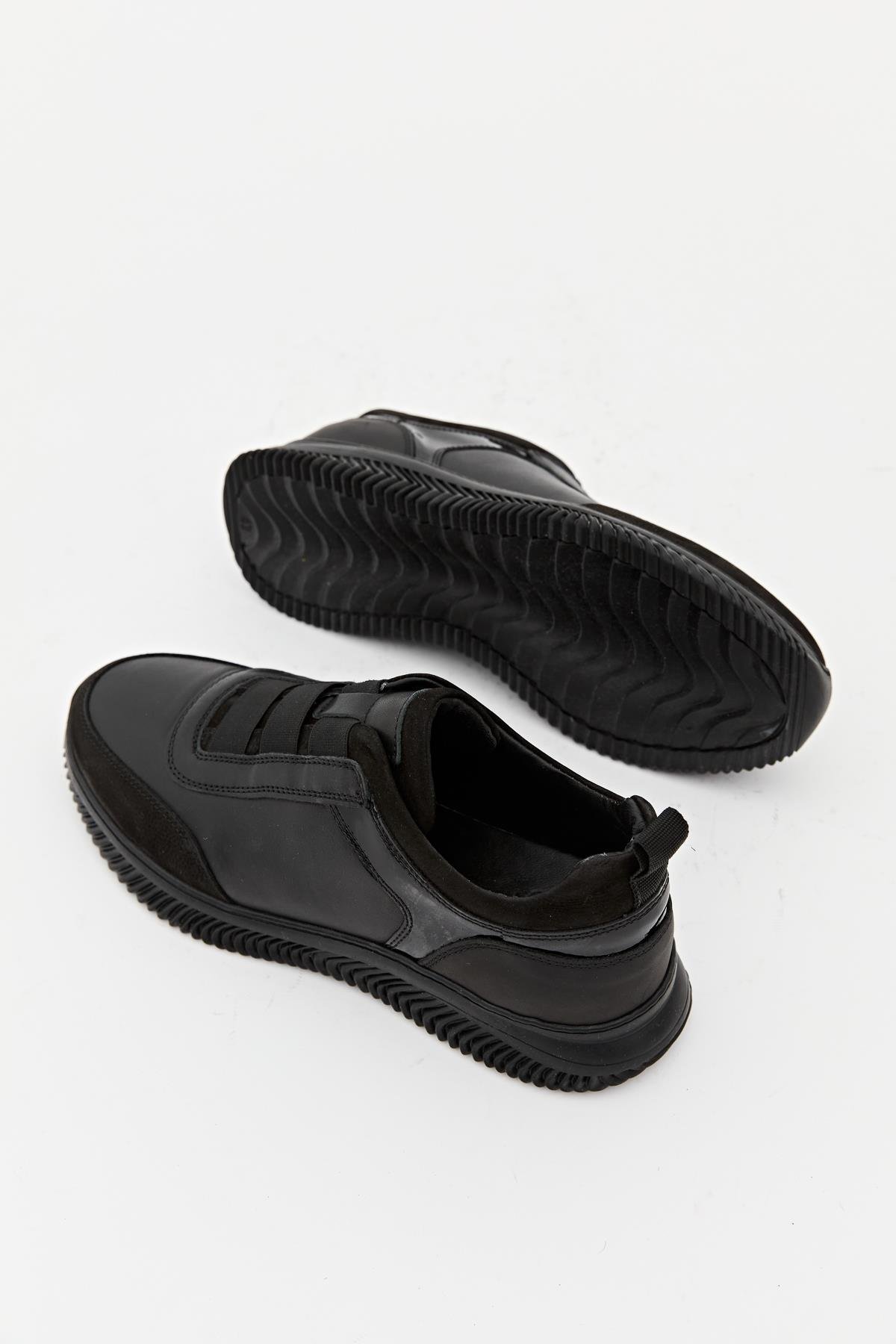 Erkek Sneaker Hakiki Deri Ayakkabı 075Y22E40622