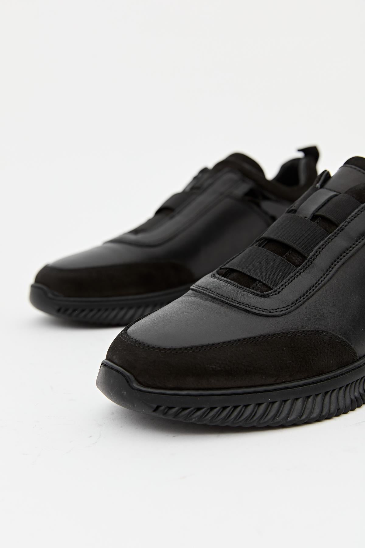 Erkek Sneaker Hakiki Deri Ayakkabı 075Y22E40622