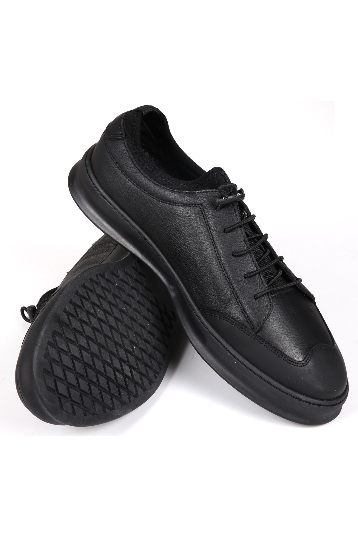 Erkek Sneaker Hakiki Deri Ayakkabı 075Y22E40619