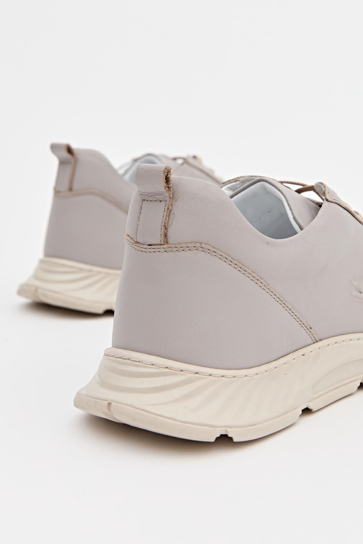 Erkek  Sneaker Hakiki Deri Ayakkabı 082Y23K40700