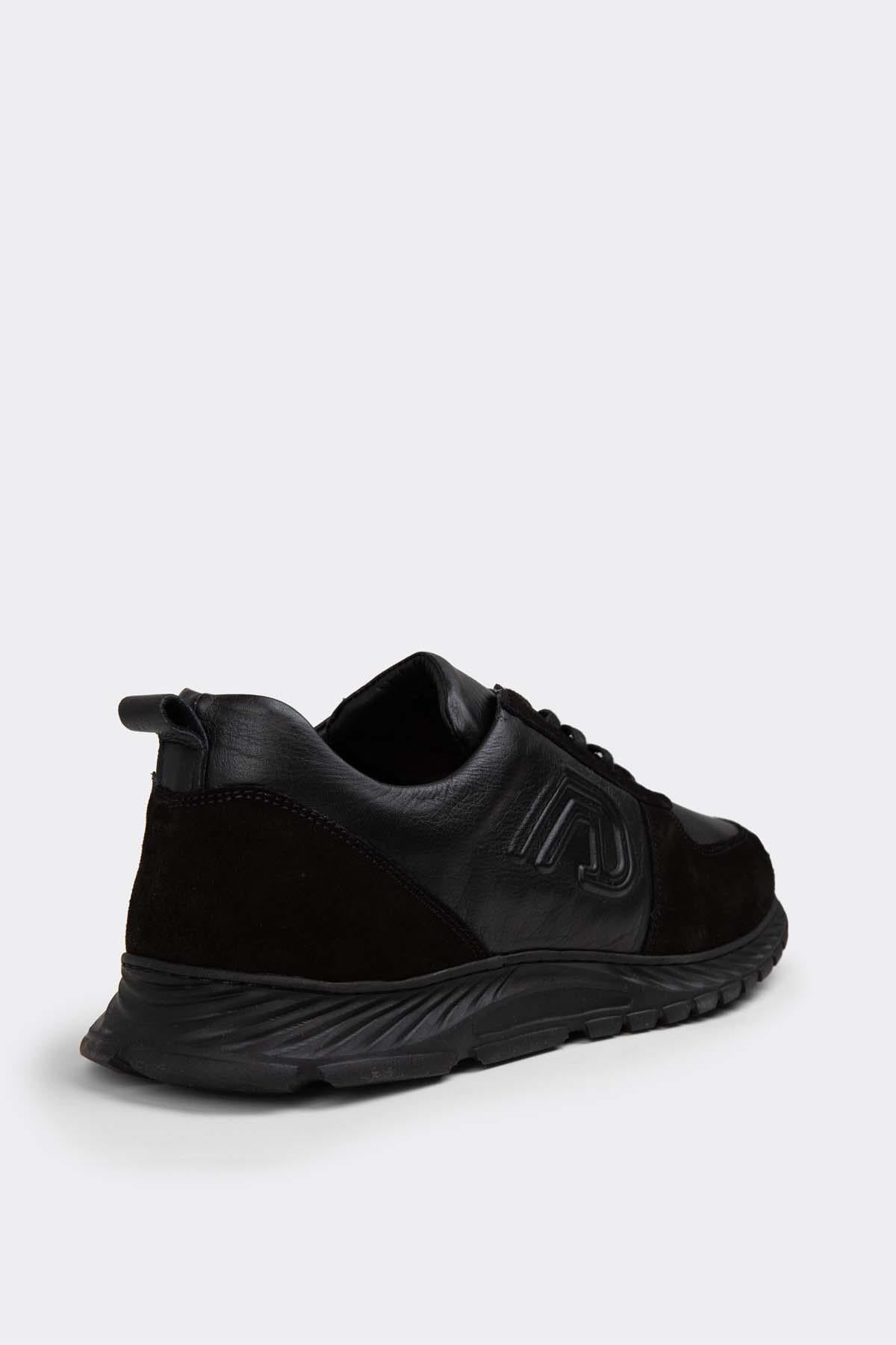 Erkek Sneaker Hakiki Deri Ayakkabı 082Y24E40709