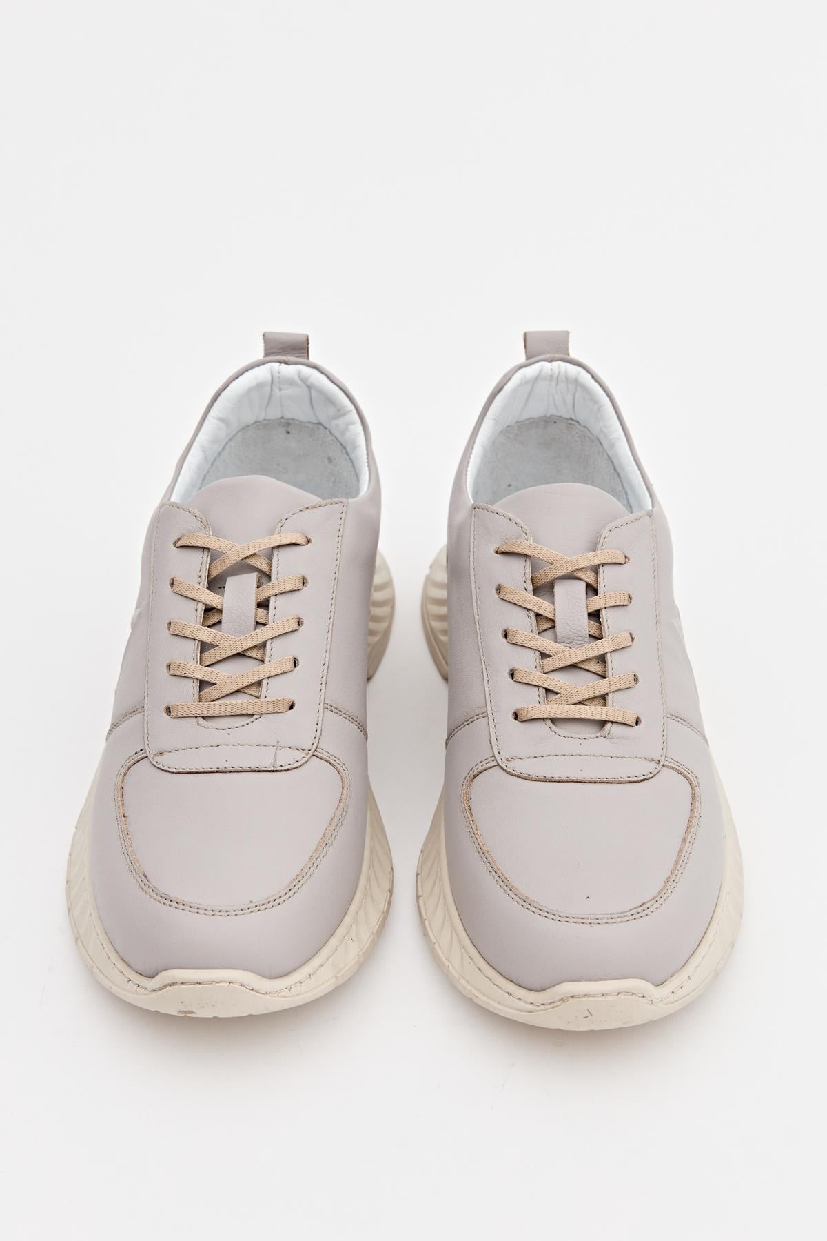 Erkek  Sneaker Hakiki Deri Ayakkabı 082Y23K40700