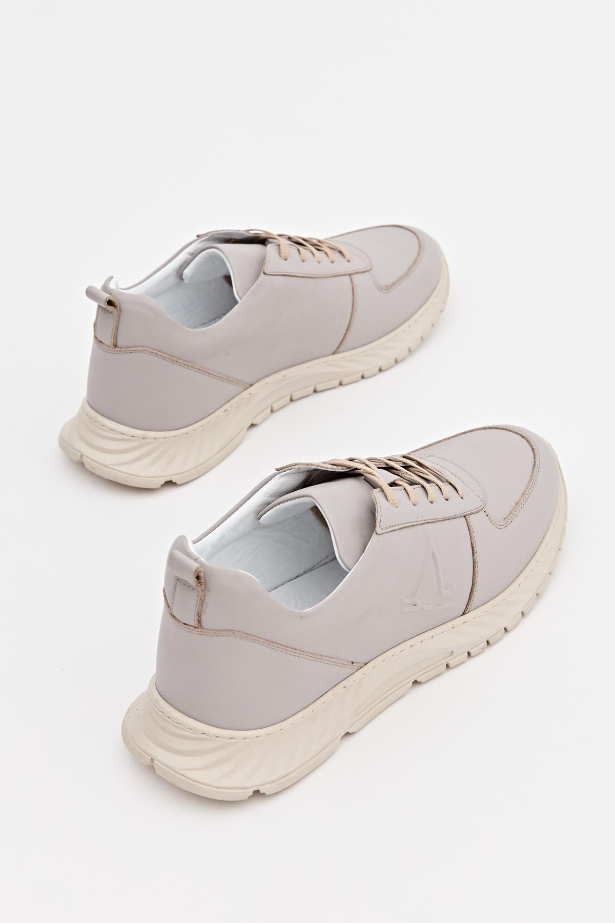 Erkek  Sneaker Hakiki Deri Ayakkabı 082Y23K40700