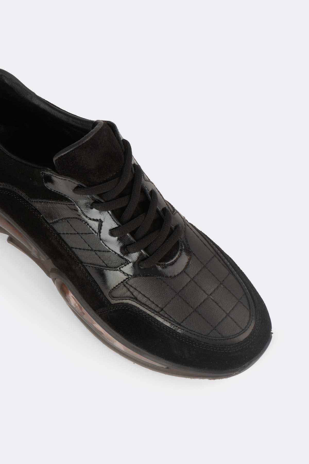 Erkek Sneaker Hakiki Deri Ayakkabı 082Y23E40701