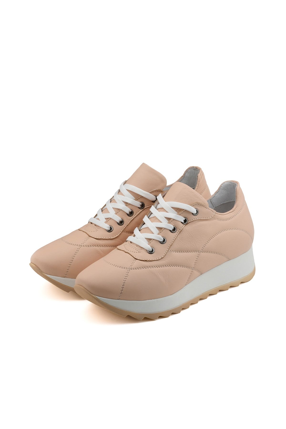 Hakiki Deri Kadın Sneaker Ayakkabı 026Y22K2542