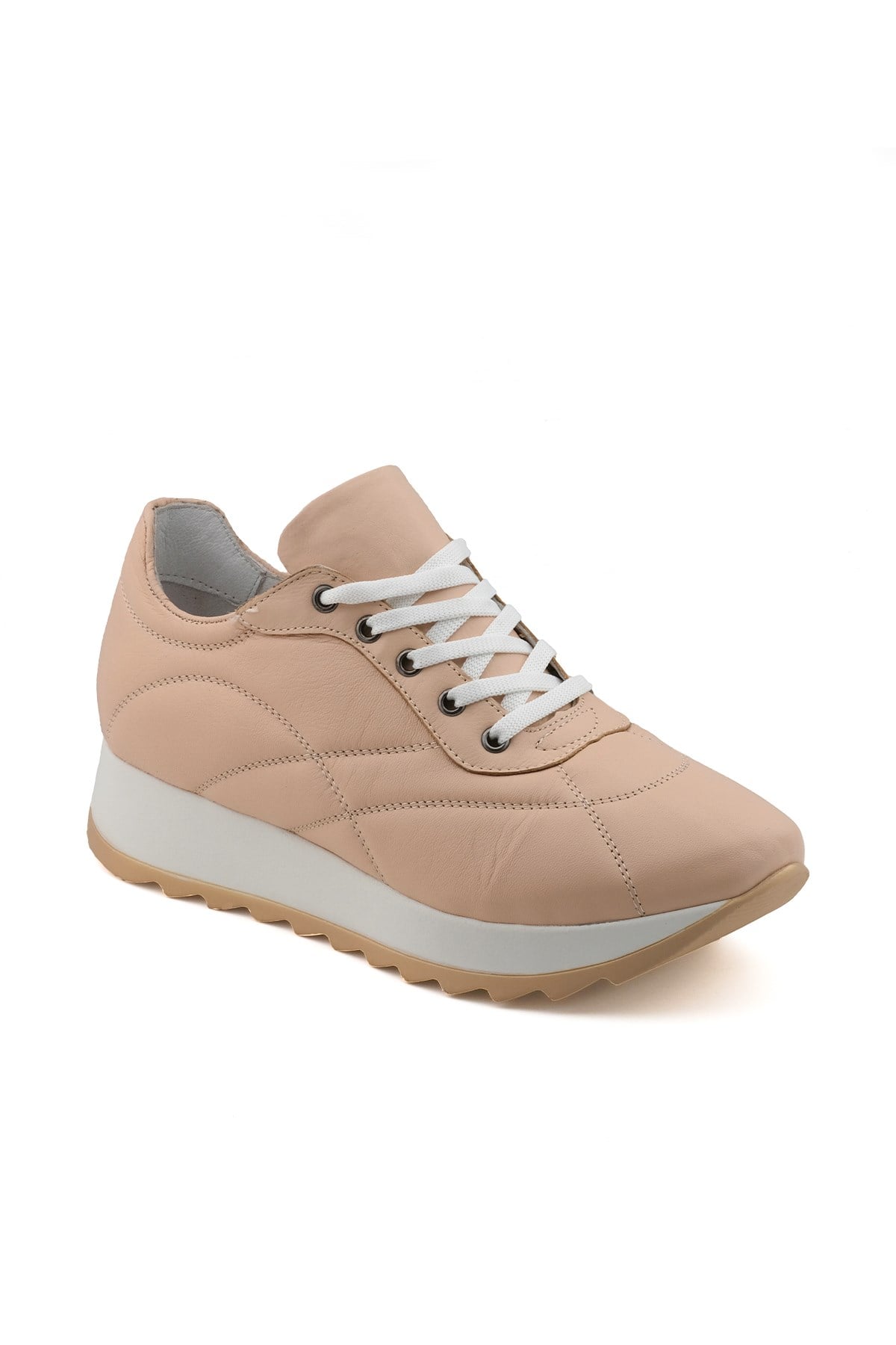 Hakiki Deri Kadın Sneaker Ayakkabı 026Y22K2542