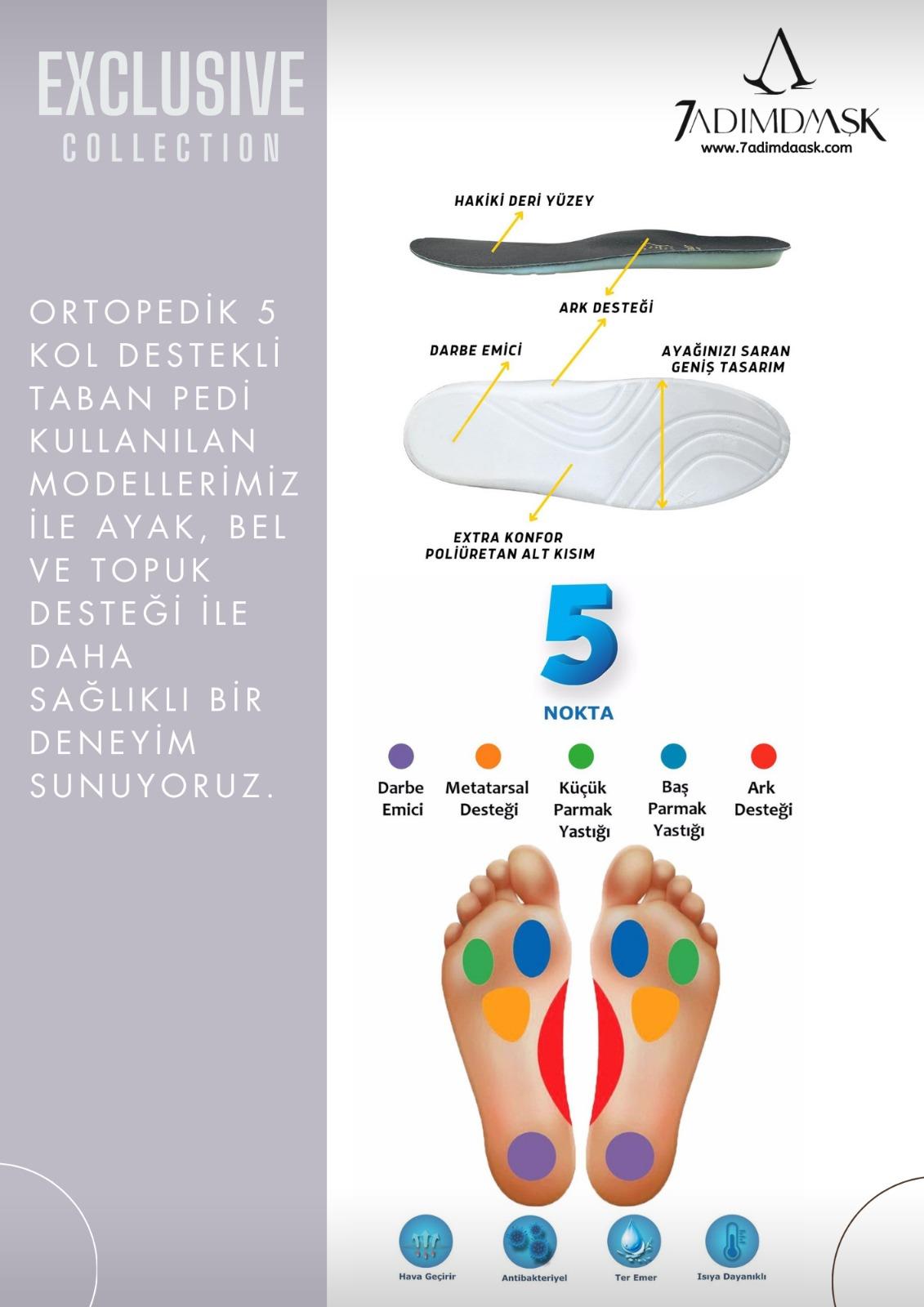 Kadın Deri Ve Tekstil Sneaker Ayakkabı 082Y24K11604