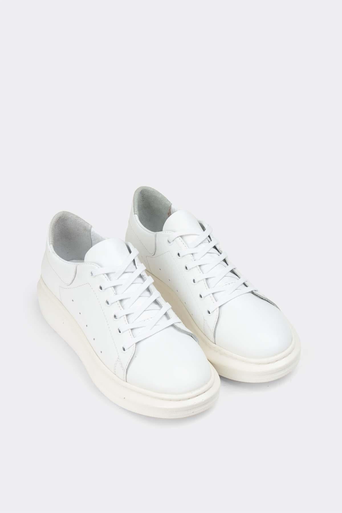 Kadın Sneaker Hakiki Deri Ayakkabı 002Y23K1554