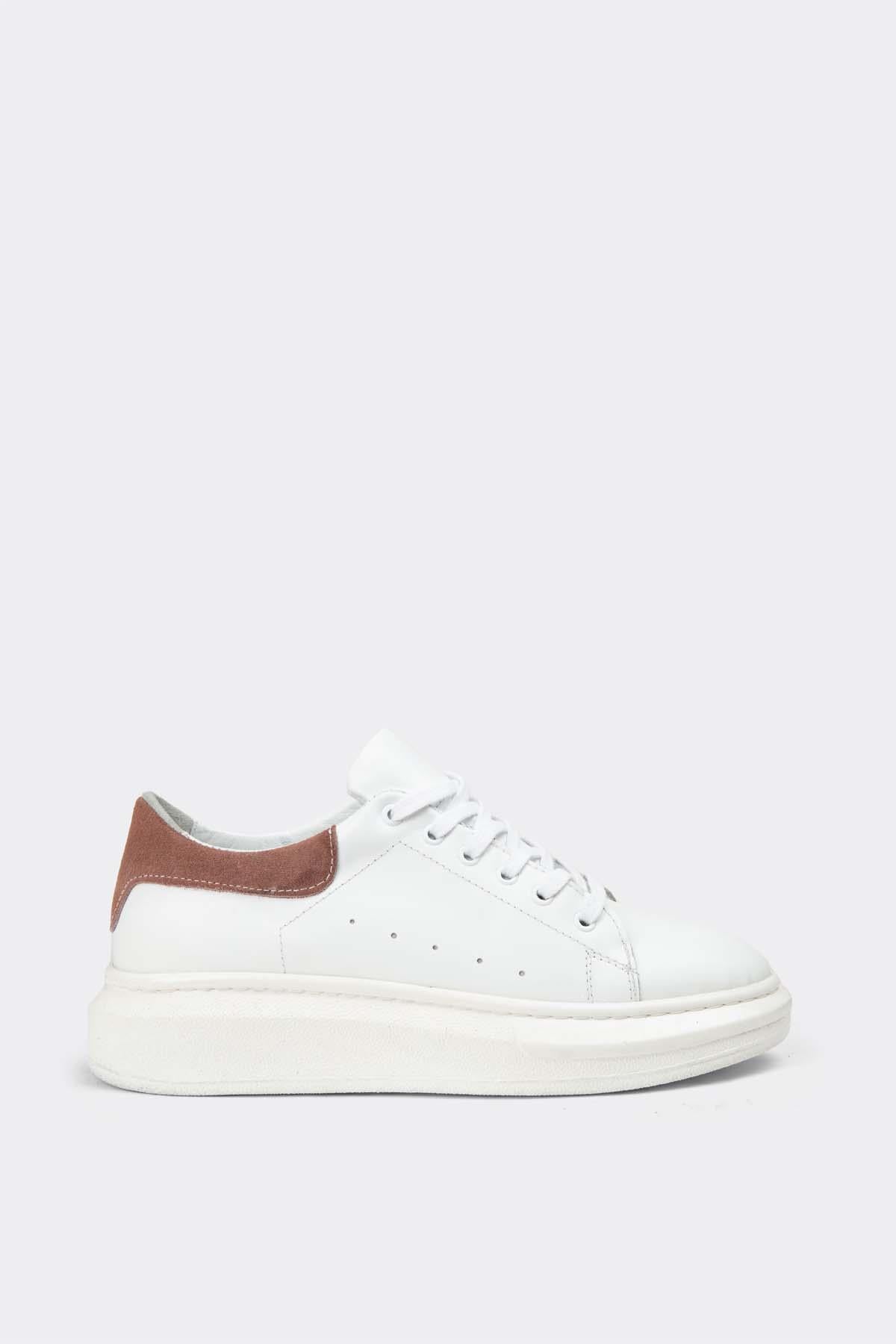Kadın Sneaker Hakiki Deri Ayakkabı 002Y23K1554