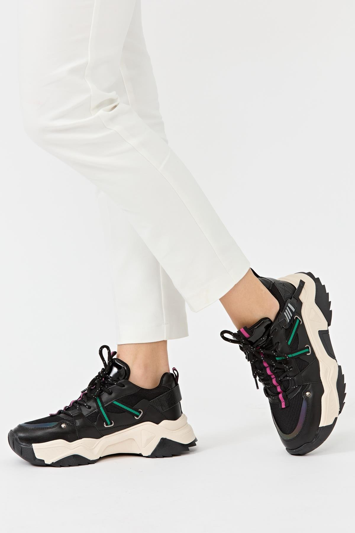 Kadın Spor Sneaker Ayakkabı 085Y23K11409