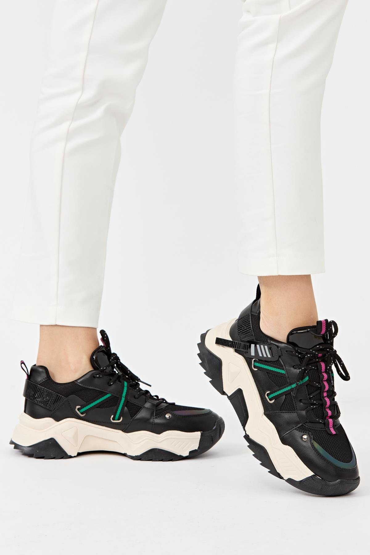 Kadın Spor Sneaker Ayakkabı 085Y23K11409