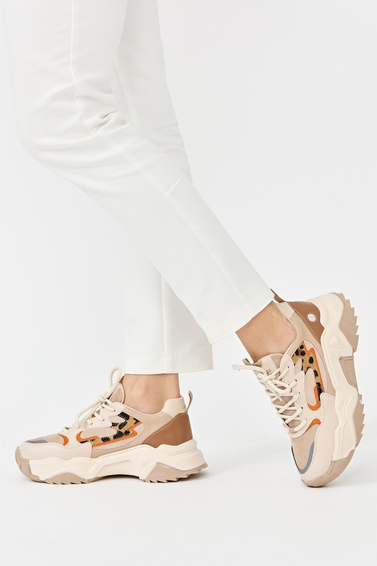 Kadın Spor Sneaker Ayakkabı 085Y23K11404