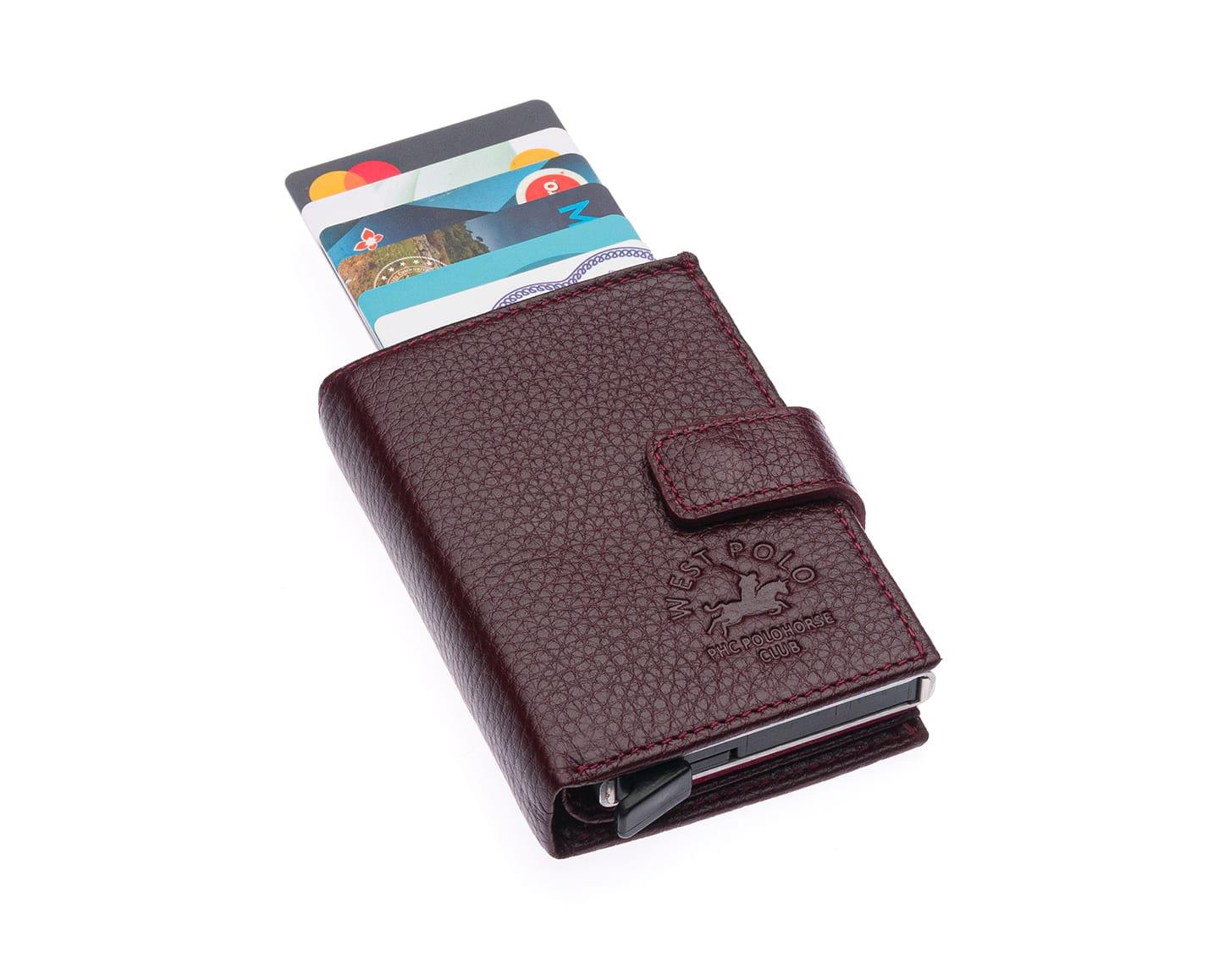 5570 BORDO MEKANIZMALI CÜZDAN5570 BORDO MEKANIZMALI CÜZDAN