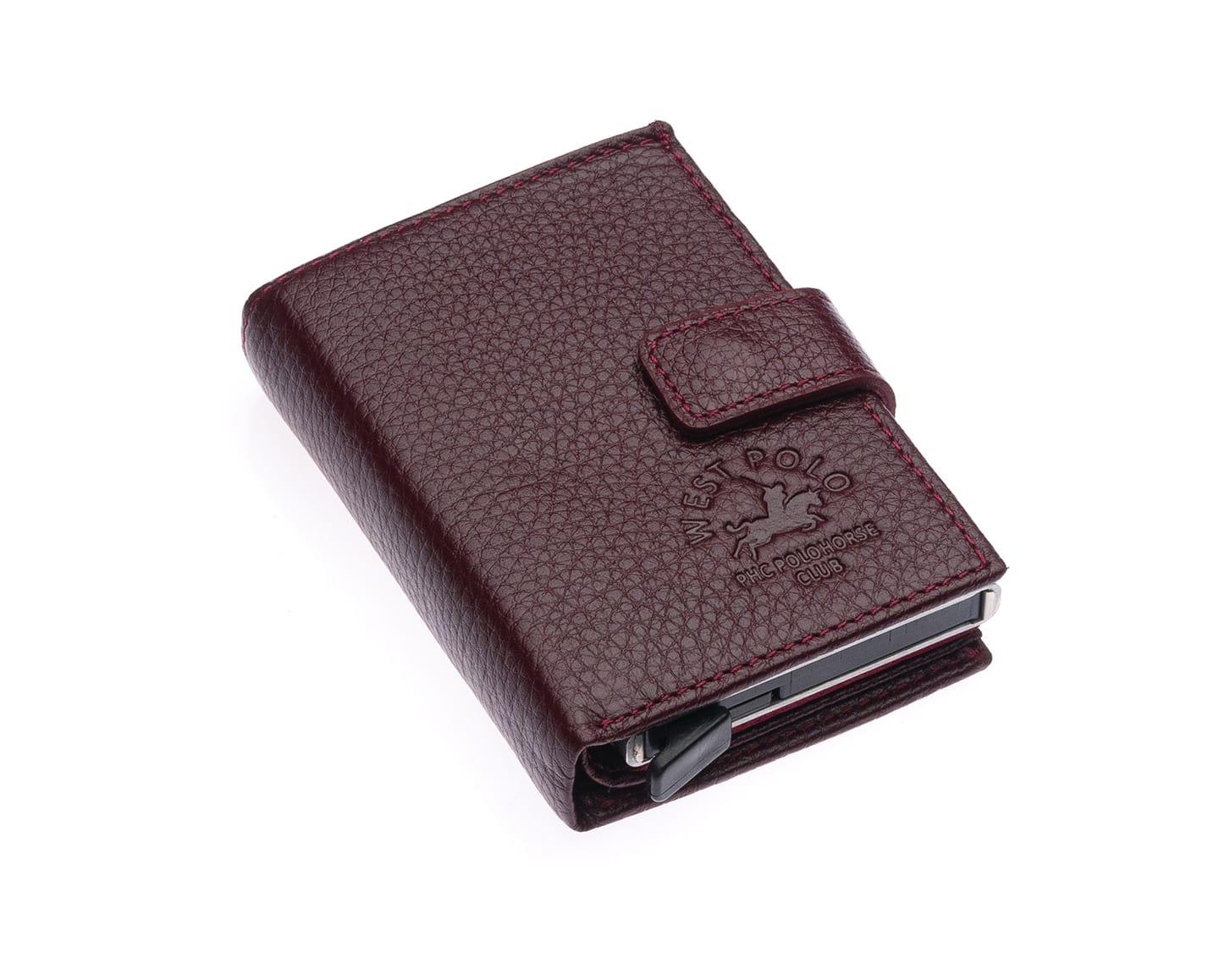 5570 BORDO MEKANIZMALI CÜZDAN5570 BORDO MEKANIZMALI CÜZDAN