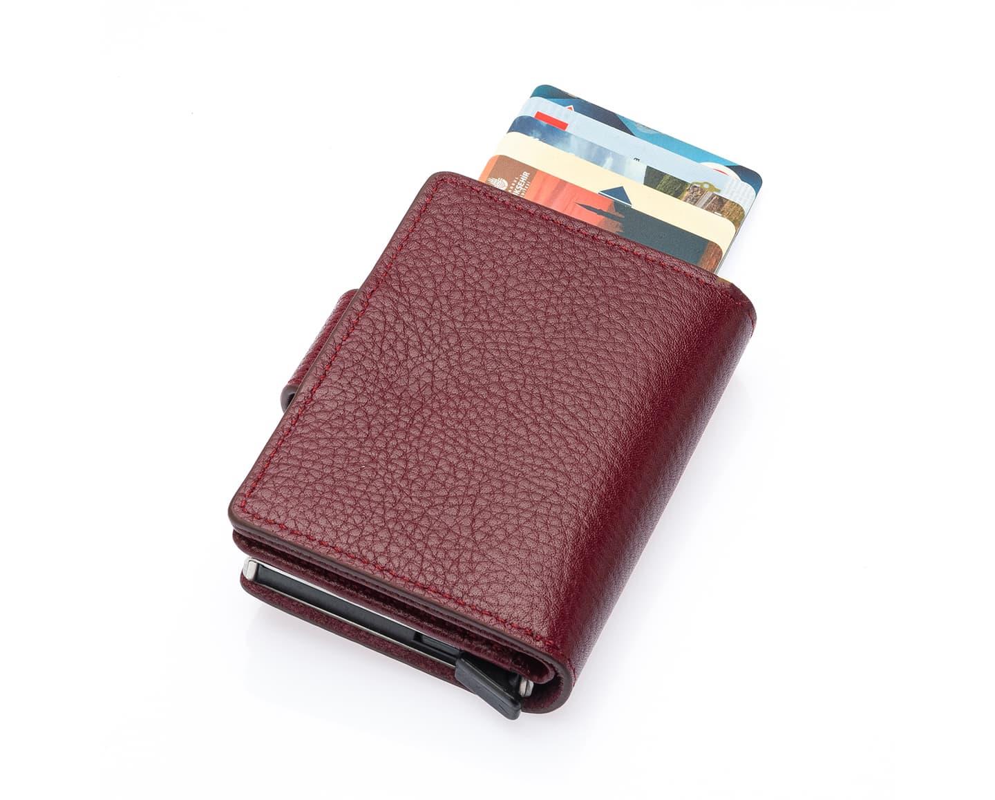 5710 BORDO MEKANIZMALI CÜZDAN5710 BORDO MEKANIZMALI CÜZDAN