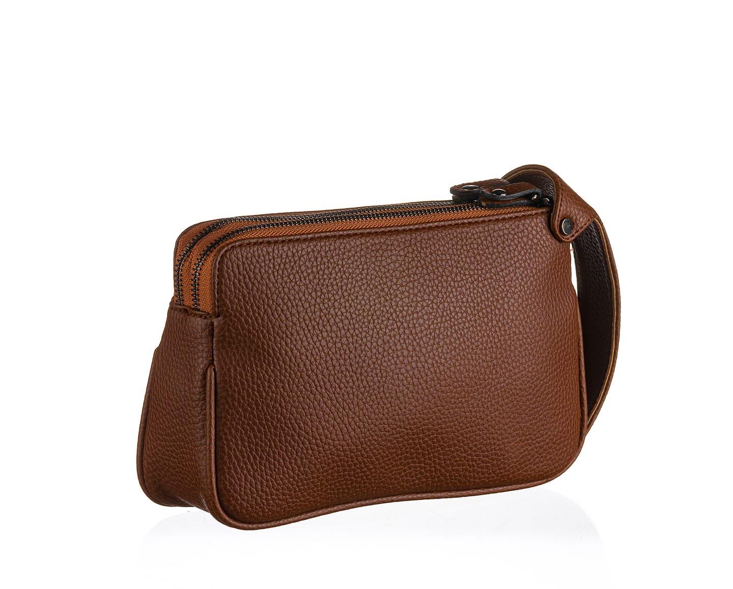 NL6054-FINDIKWestpolo Unisex Suya Dayanıklı El Çantası Portföy-Fındık
