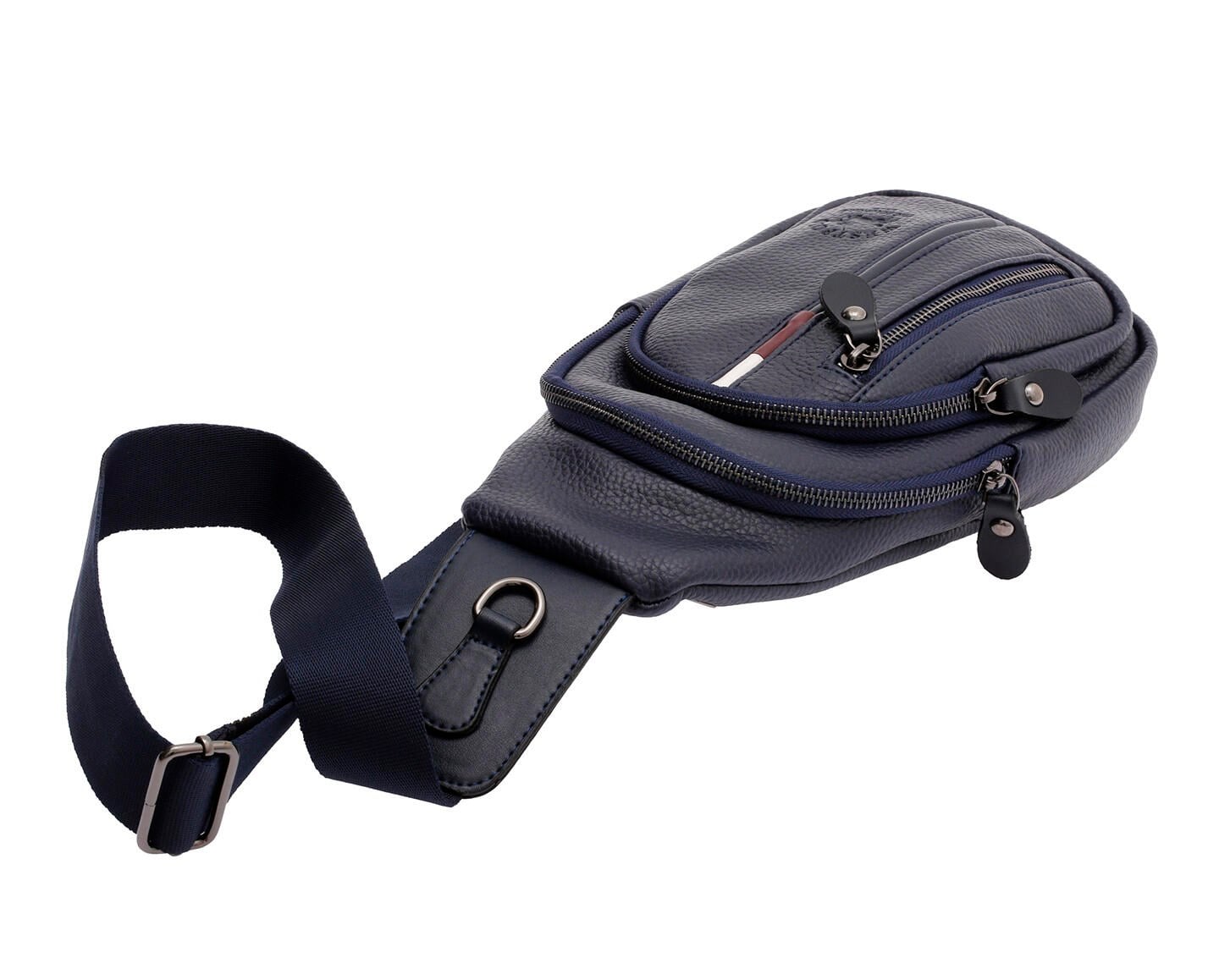 NL7006-LACİVERTWestpolo Unisex Deri Çapraz Göğüs ve Omuz Çantası Body Bag
 - Lacivert