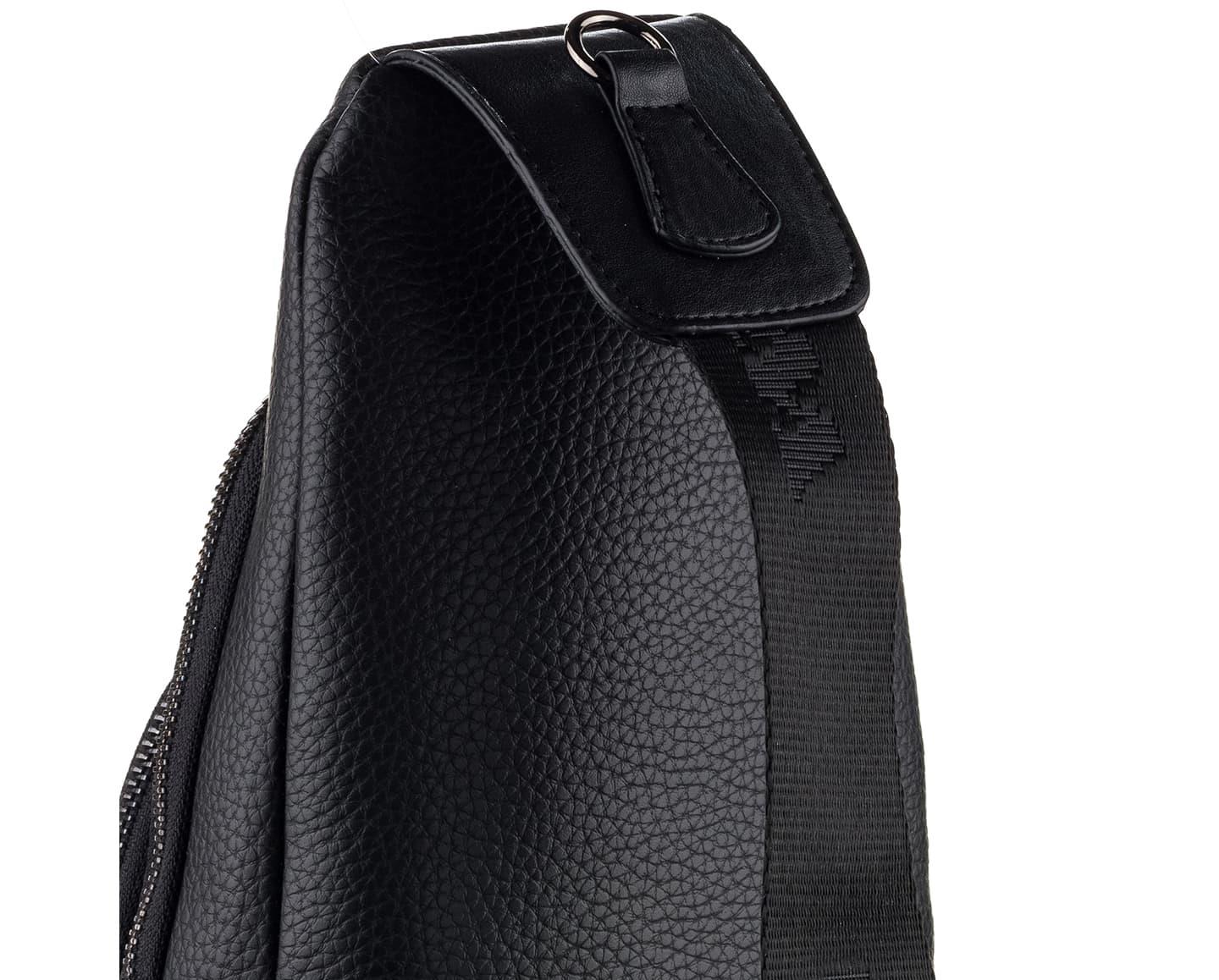 NL7006-SİYAHWestpolo Unisex Deri Çapraz Göğüs ve Omuz Çantası Body Bag - Siyah
