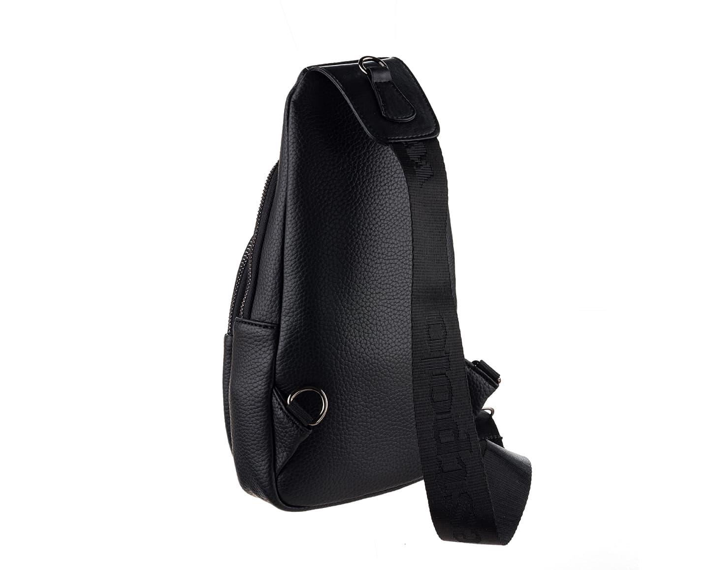 NL7006-SİYAHWestpolo Unisex Deri Çapraz Göğüs ve Omuz Çantası Body Bag - Siyah