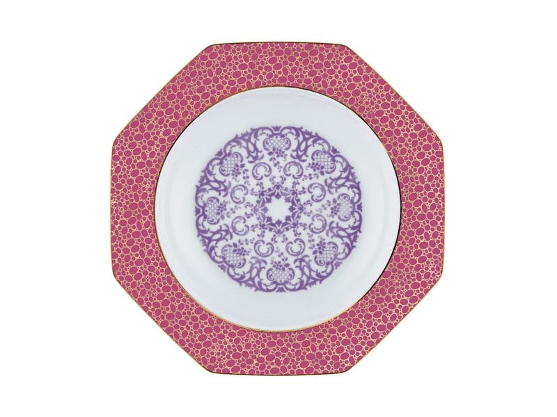 Blooming Baroque - Çukur Tabak 22 cm Mor