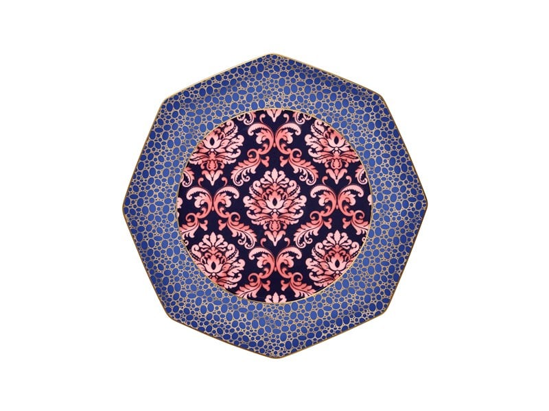 Blooming Baroque - Kahvaltı Tabağı 21 cm Kırmızı