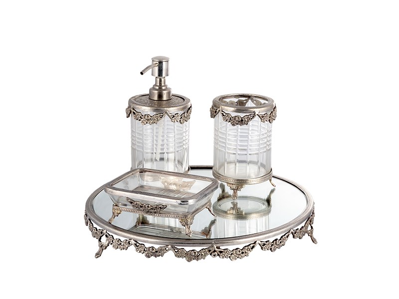BOUQUET ANTIQUE SILVER BANYO TAKIMI