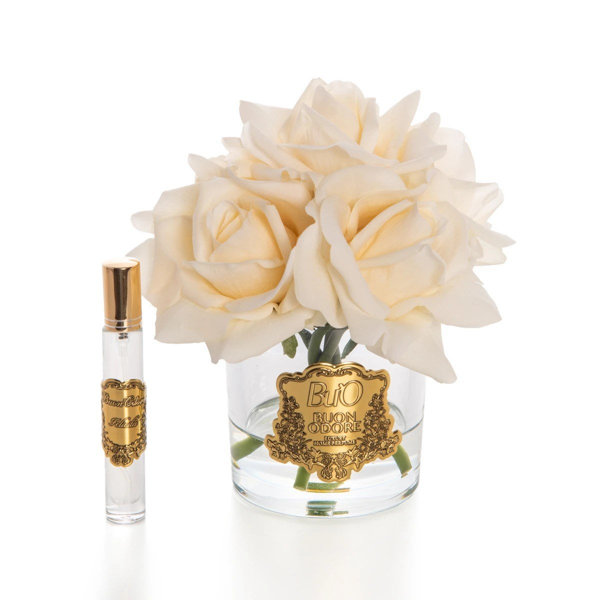 Cam Gold Beş Gül Çiçek Icon Luxury Home Perfume