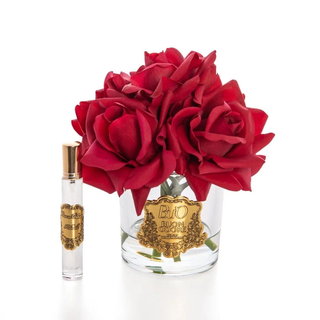 Cam Gold Beş Gül Çiçek Icon Luxury Home Perfume