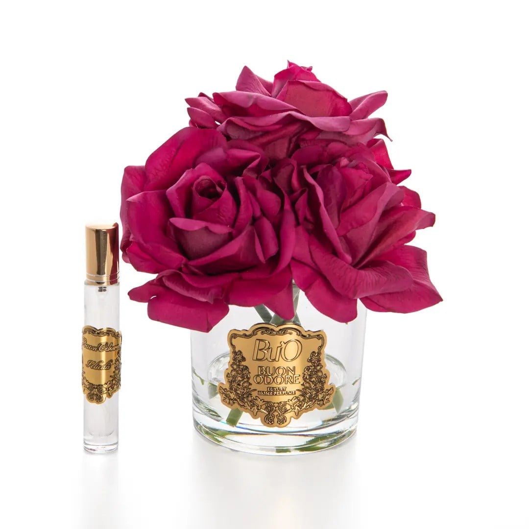 Cam Gold Beş Gül Çiçek Icon Luxury Home Perfume