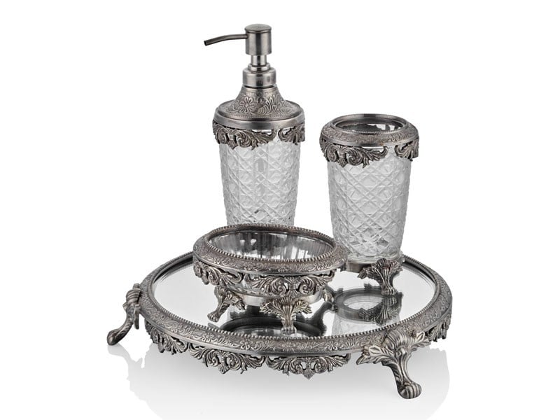 ENGRAVED ANTIQUE SILVER BANYO TAKIMI