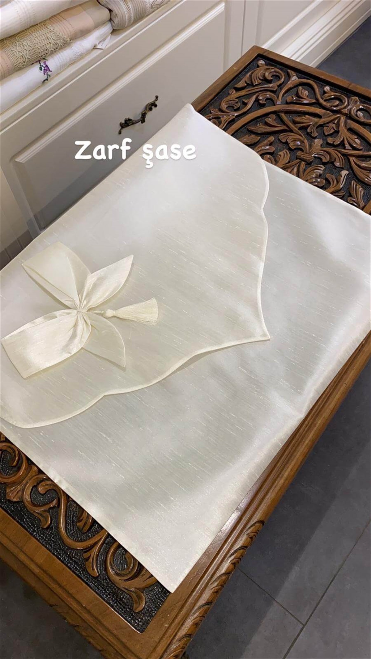 Fiyonklu zarf şase