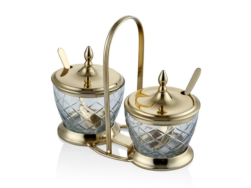 GOLD BAHARATLIK 2LI SET 21,5X10X18 CM