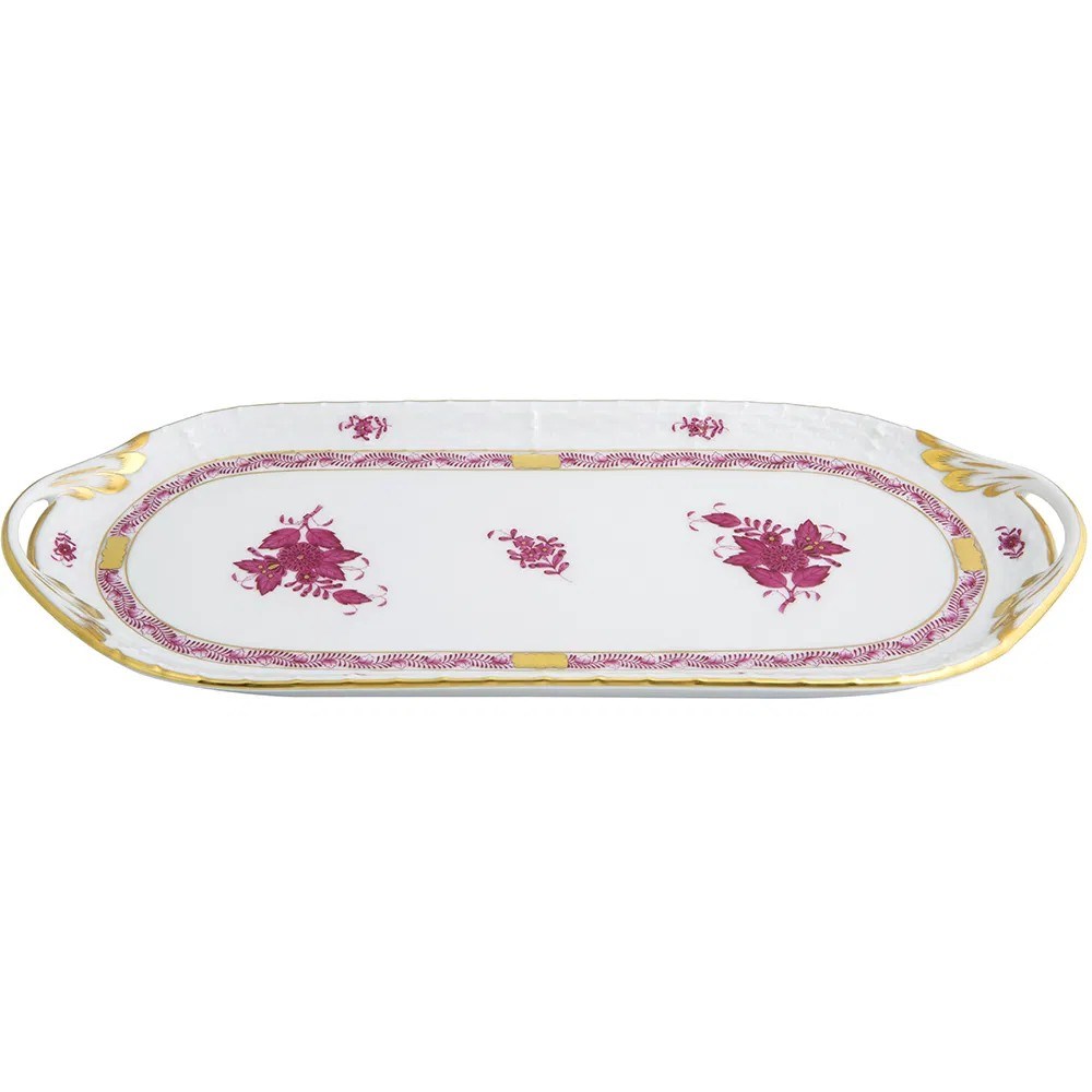 HEREND APPONYİ PEMBE TEPSİ